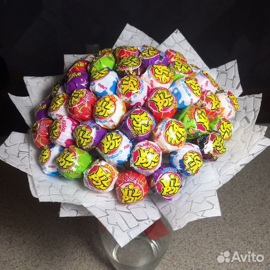 Букет из чупа чупсов