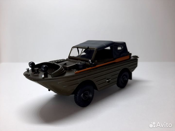 Модель Газ-46 Амфибия Коллекционная машинка