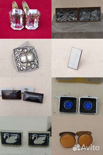 Винтажные запонки СССР