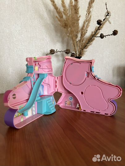 Игрушка домик-ролик