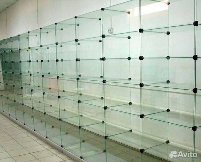 Стёкла для витрины на заказ