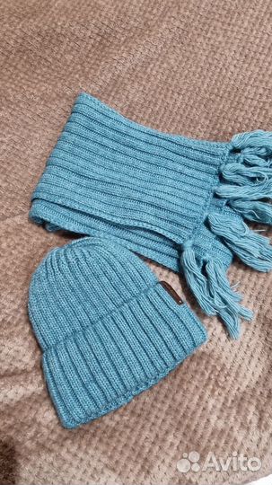 Комплект шапка и шарф