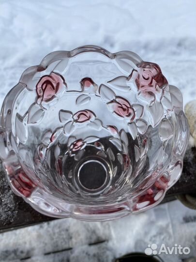 Ваза хрустальное стекло walther-glas Германия