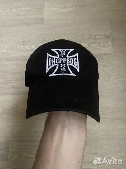 Бейсболка west coast choppers (y2k,affliction)