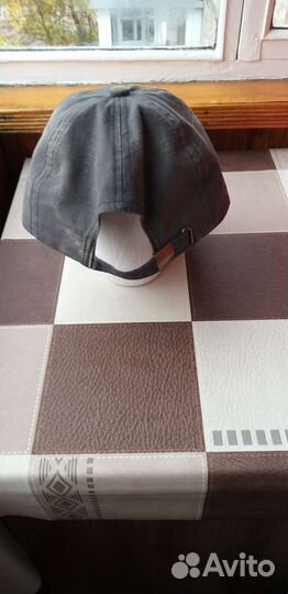 Бейсболка мужская серая 