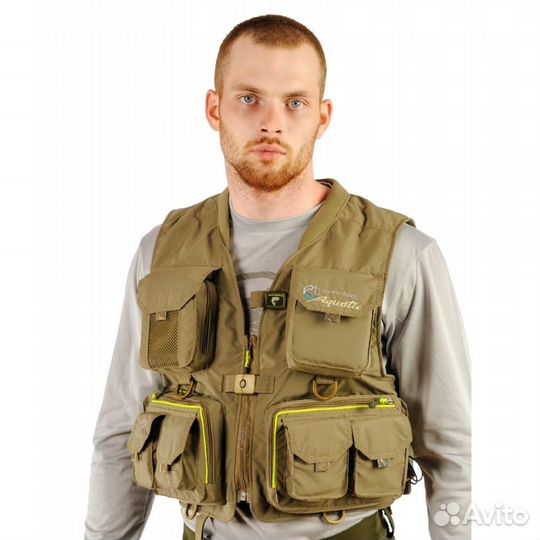 Жилет Aquatic Ж-02 рыболовный (регулируемый размер