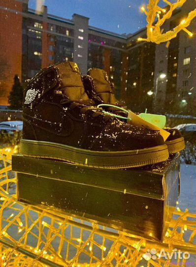 Кроссовки Nike Air Jordan тёплые (Арт.73059)