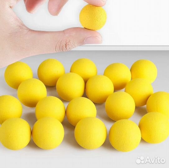 Мягкие шарики для бластера эва 2.1см (50 шт)