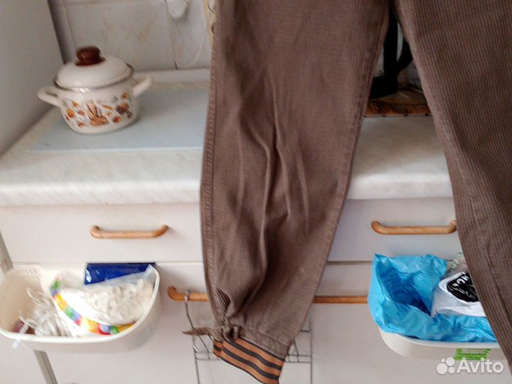 Брюки молодежные широкие внизу на резинки