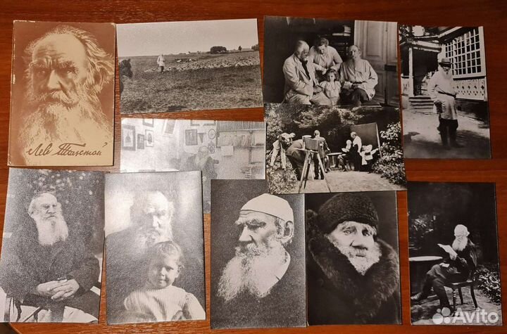 Набор открыток - Лев Толстой, 1978г