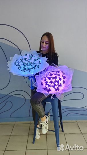 Букет из бабочек / Волшебный букет / Доставка