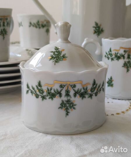 Винтажный фарфоровый сервиз Бавария клеймо