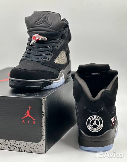Черные Nike Jordan 5