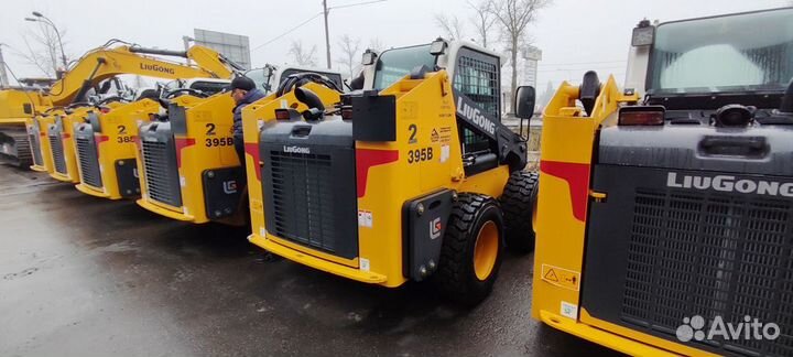 Мини-погрузчик LiuGong CLG395В, 2023