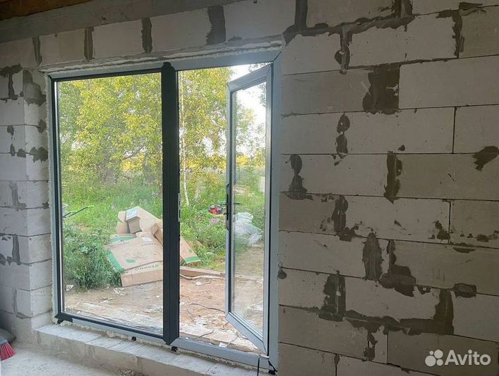 Окна под ключ пластиковые veka