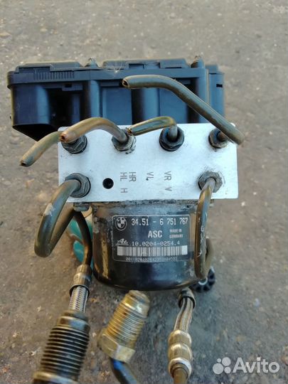 Блок abs asc на BMW e46 м43