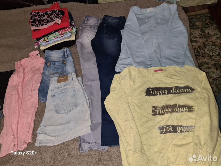 Большой пакет женских вещей