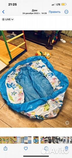 Бассейн детский, модуль, матрас