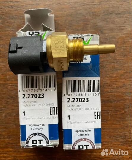 Датчик температуры кпп Volvo FH FM 12