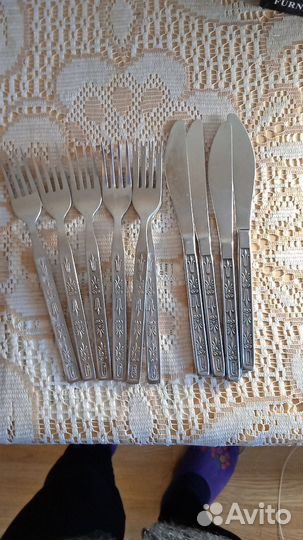 Вилки ножи СССР