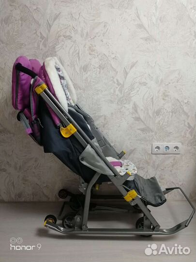 Детские санки коляска Ника