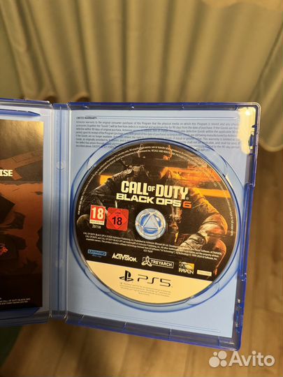 Call of duty black ops 6 ps5 диск