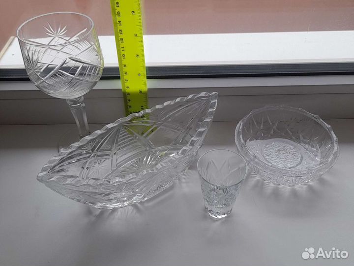 Посуда хрусталь времён СССР