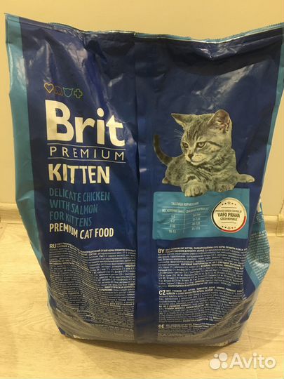 Корм для котят Brit Premium 8 кг