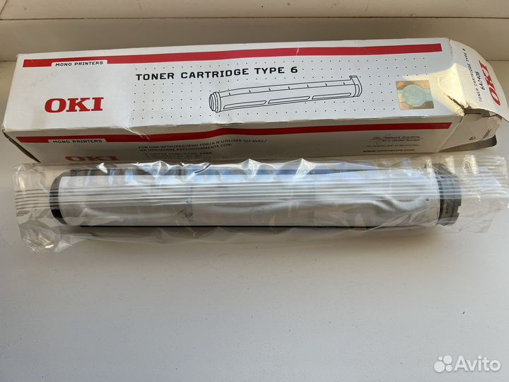 Тонер для принтера OKI type 6