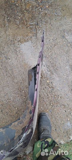 Задний бампер hyundai solaris 1