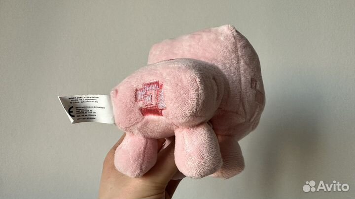 Свинка плюшевая Minecraft