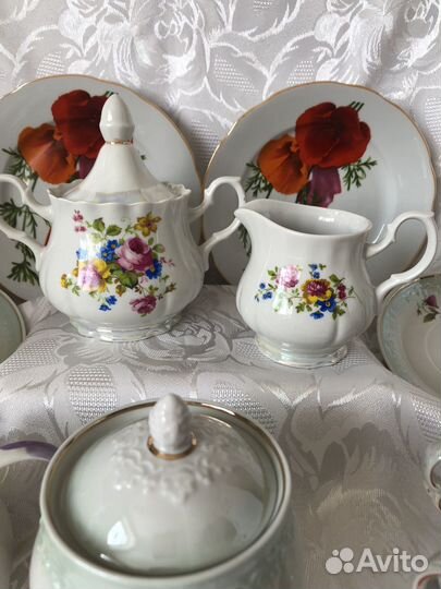 Молочники, сахарницы.обновление