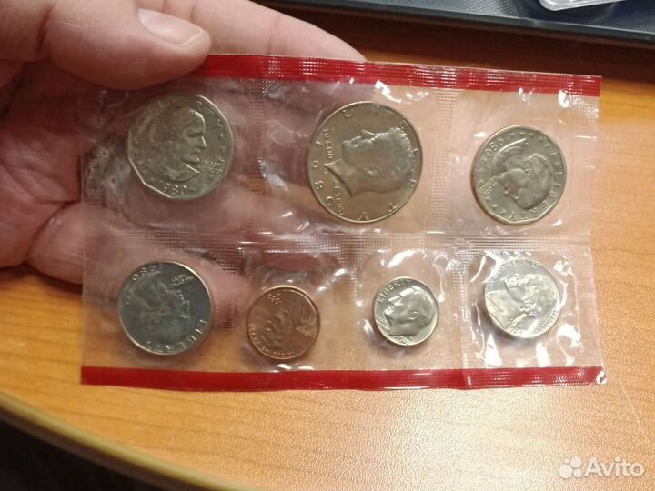 Монеты США Наборы Банковские