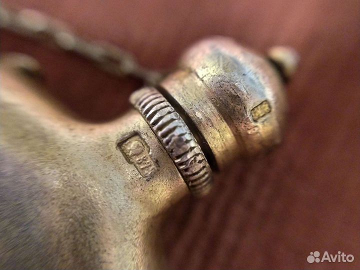 Флакон винтажный для духов серебро