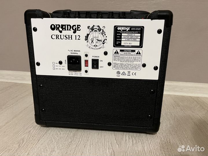 Комбоусилитель orange crush 12