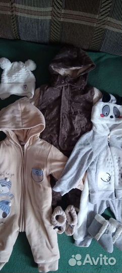 Вещи пакетом на мальчика 62-68