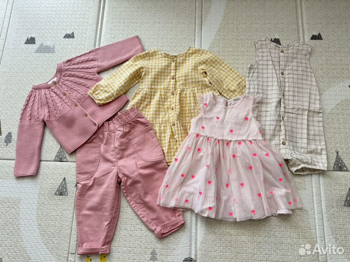Детские вещи пакетом Zara H&M Gap 86-92 размер