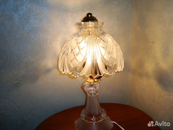 Хрустальные бра и лампа