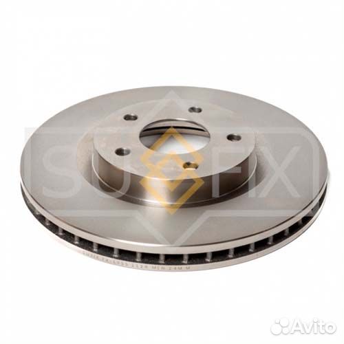 Диск тормозной перед прав/лев Nissan Qashqai(J10)