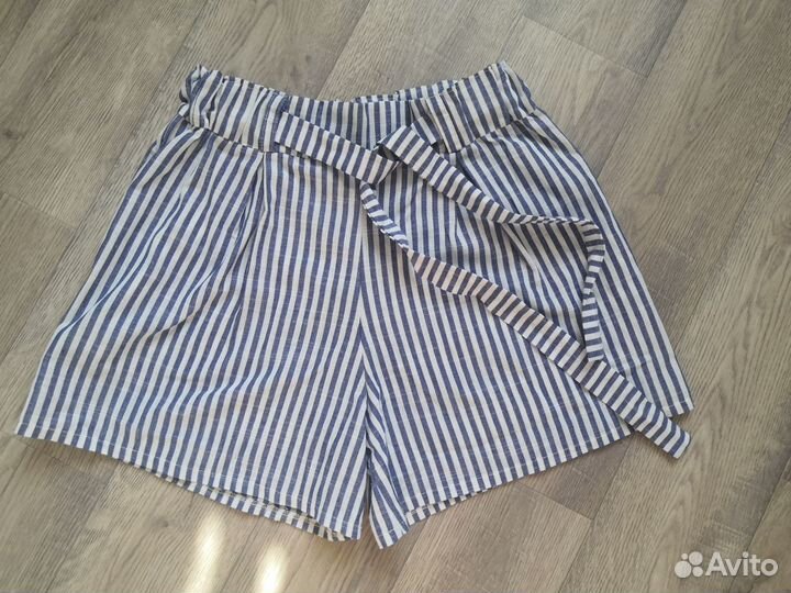 Льняные шорты