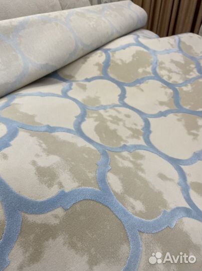 Ковер из шерсти и бамбука