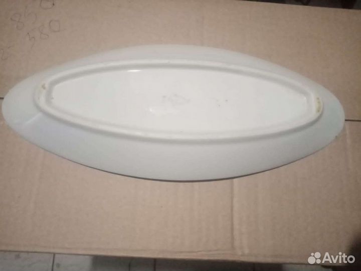 Блюдо СССР 28 на 15см дулево