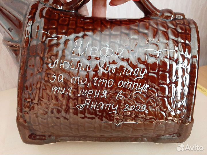 Графин керамический новый