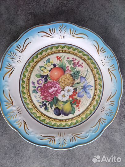 Тарелка декоративная настенная