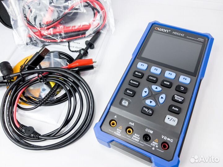 Цифровой осциллограф HDS242 и hds272s 3 в 1