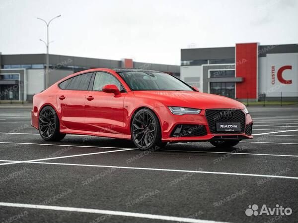 Кованые диски R21 на Audi A7. Новые диски