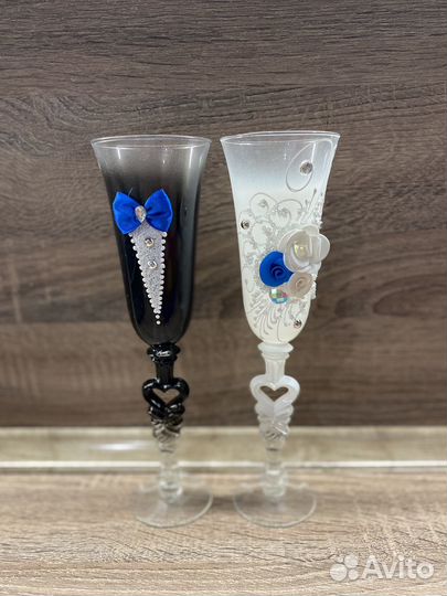 Свадебные бокалы (фужеры)