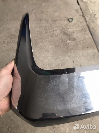 Накладка бампера левая Митсубиши Аутлендер 15-22г