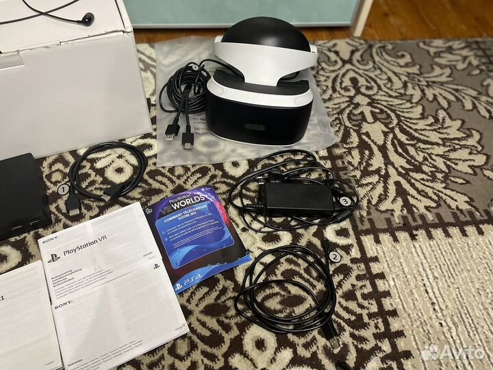Шлем sony ps4 vr + камера