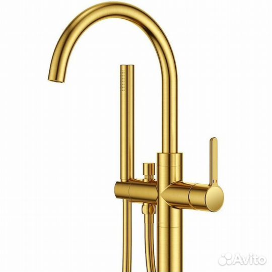 Смеситель для ванны Cezares Eco ECO-VDP-boro Браш